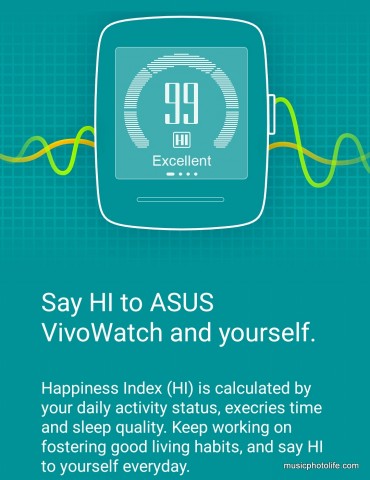 ASUS VivoWatch HiVivo app