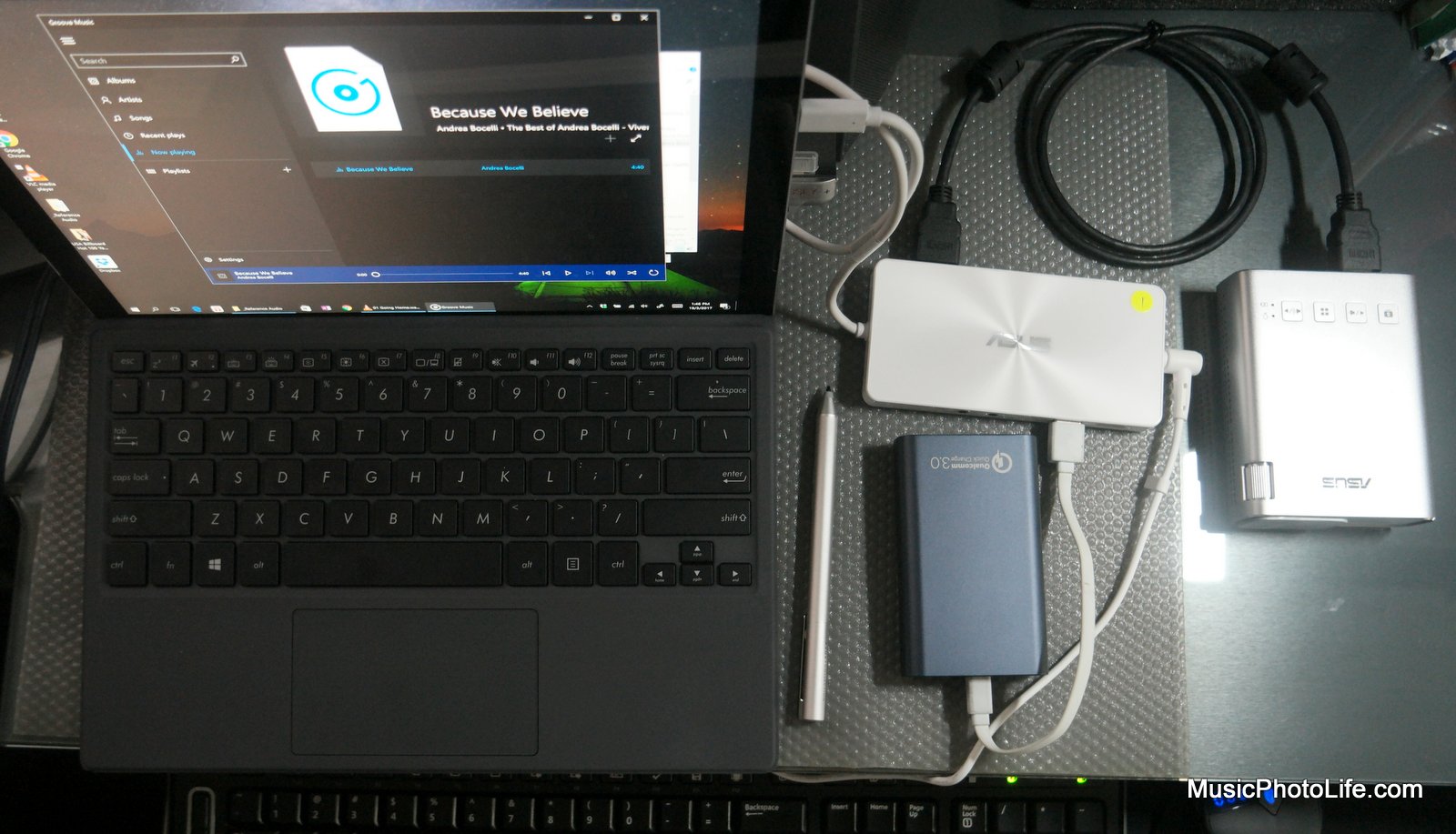 ASUS Transformer 3 Pro and Universal Dock, review by musicphotolife.com