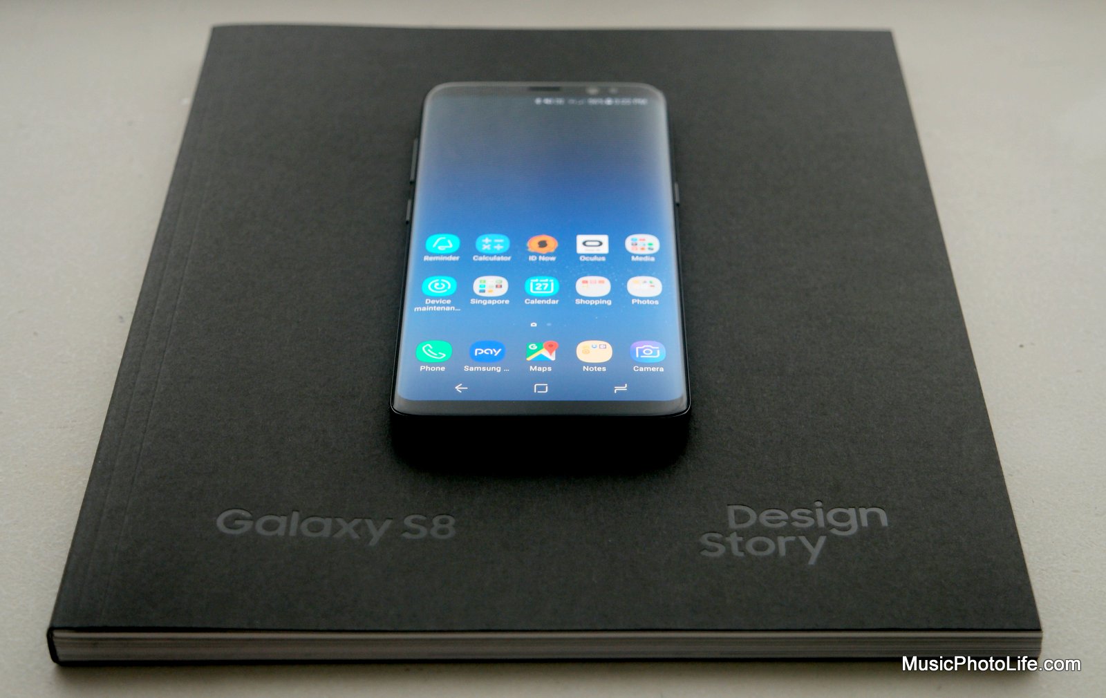 Samsung Galaxy S8 Design Story - photo by Chester Tan