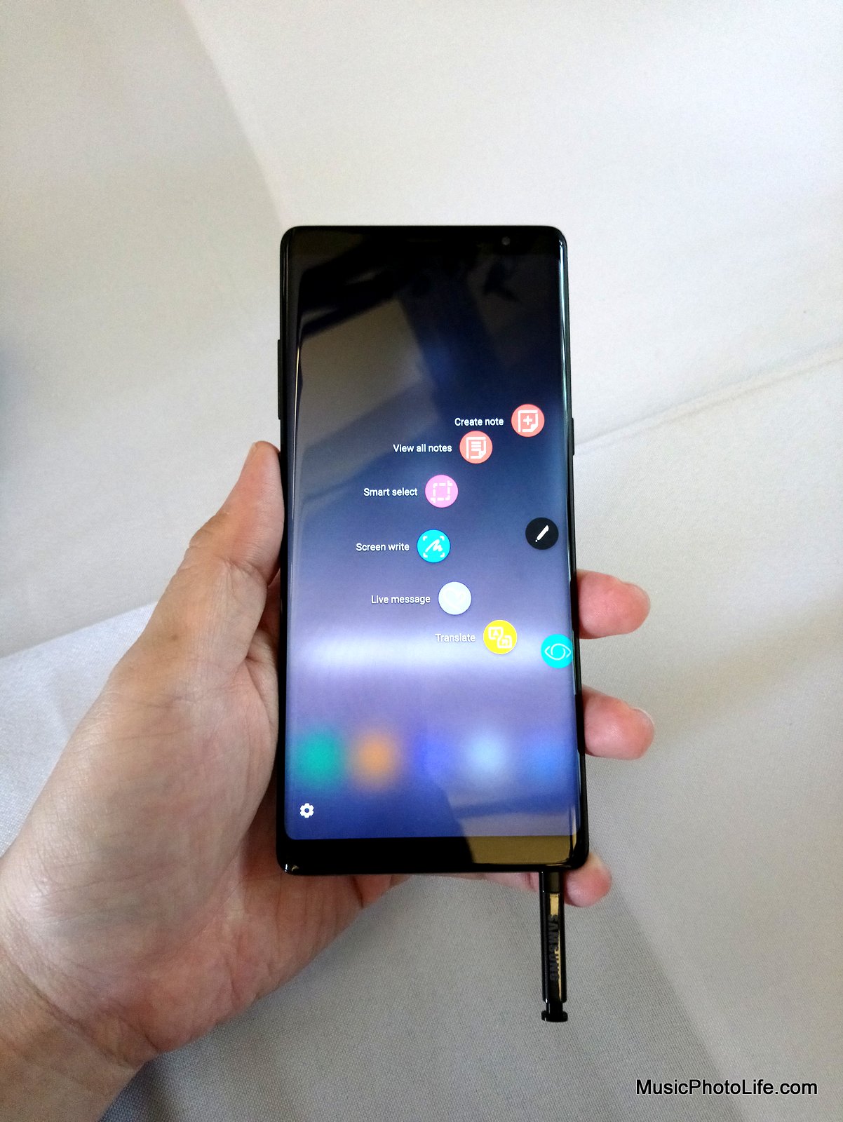 Samsung Galaxy Note8 Singapore First Look by musicphotolife.com