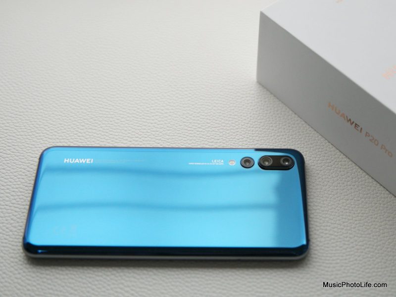 Huawei P20 Pro review by musicphotolife.com