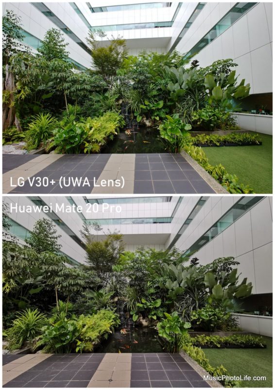 Huawei Mate 20 Pro vs. LG V30+