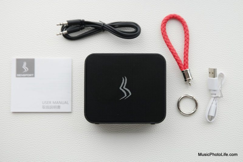 Sensport Move Mini bluetooth speaker review by musicphotolife.com, Singapore consumer gadget tech blog