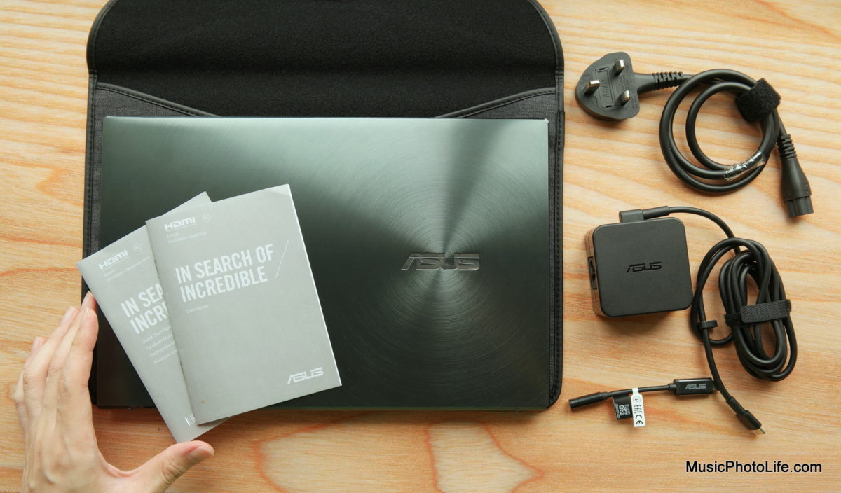 ASUS ZenBook 14 UX425 review by Music Photo Life, Singapore Tech Blog