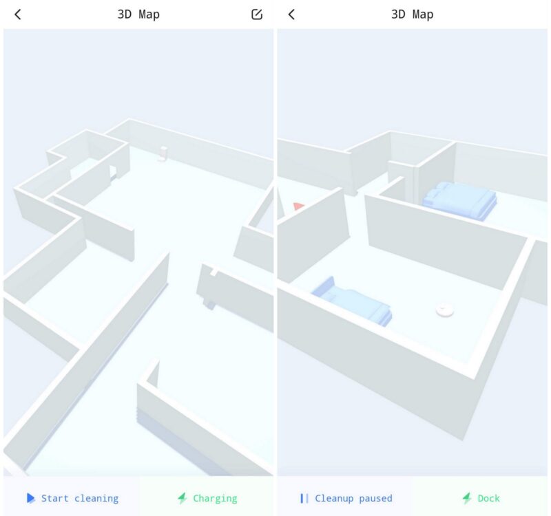 DreameBot L10 Ultra app - 3D Mapping