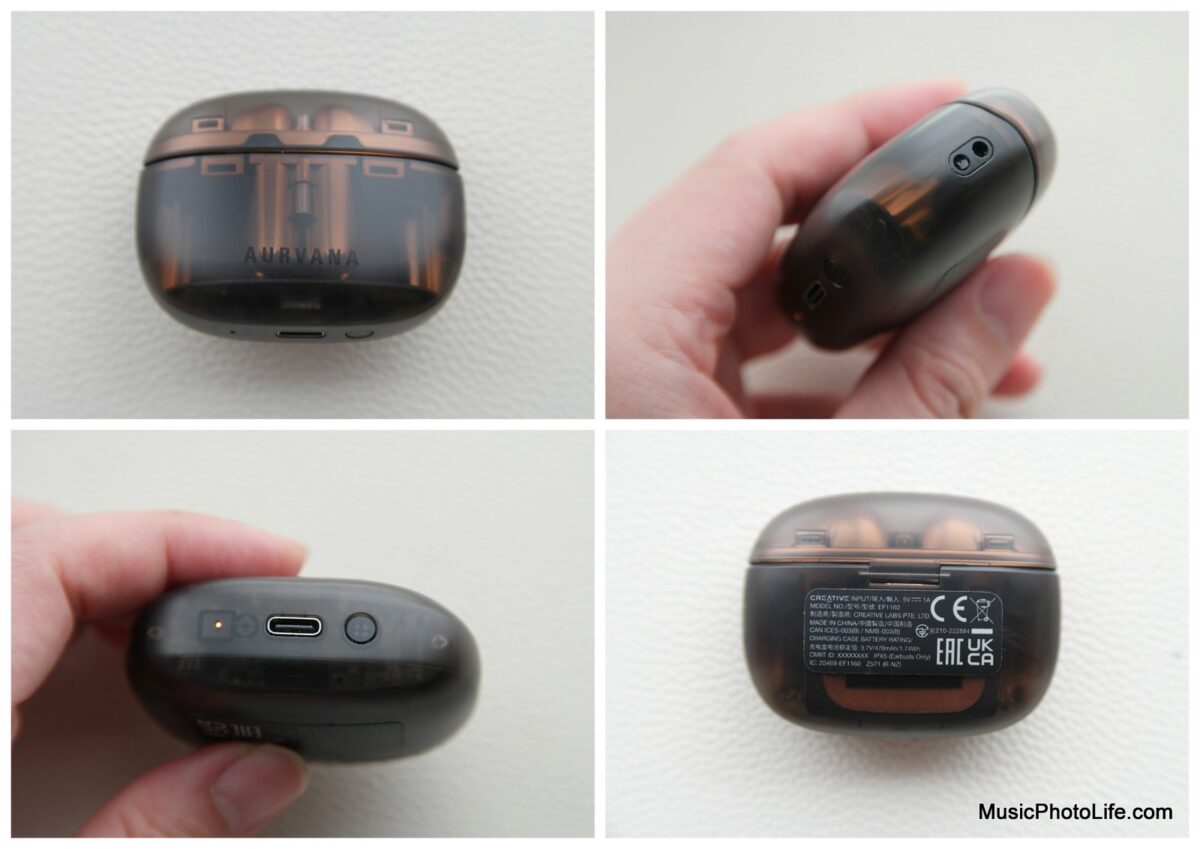 Creative Aurvana Ace 2 detailed images of the casing