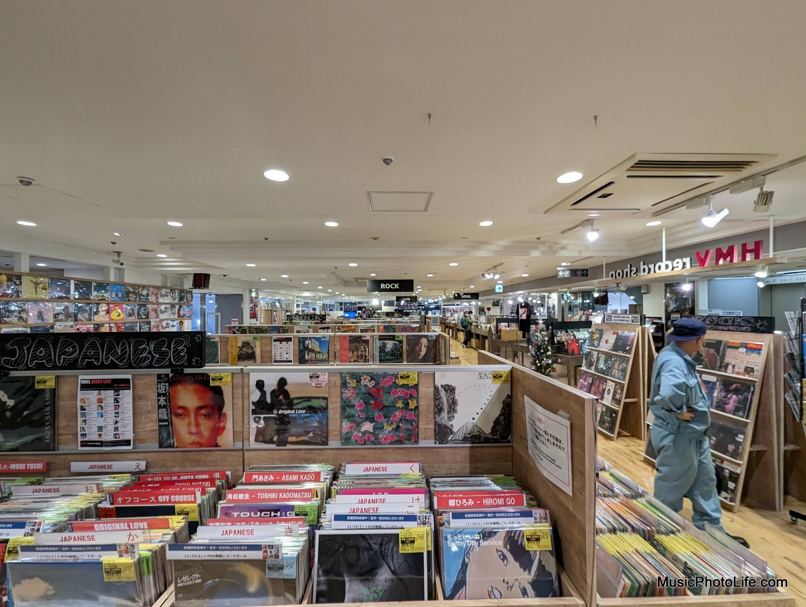 Japanese Record Store Shopping for Vinyl Records in Japan Osaka and Tokyo