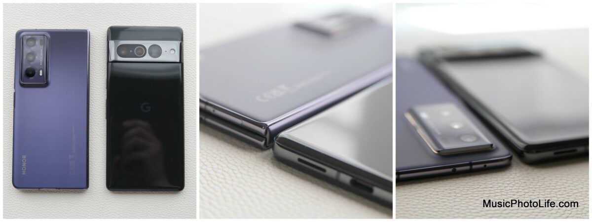 Honor Magic V2 smartphone compares with Google Pixel 7 Pro