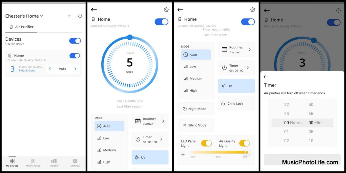 Prism+ Vortex app view