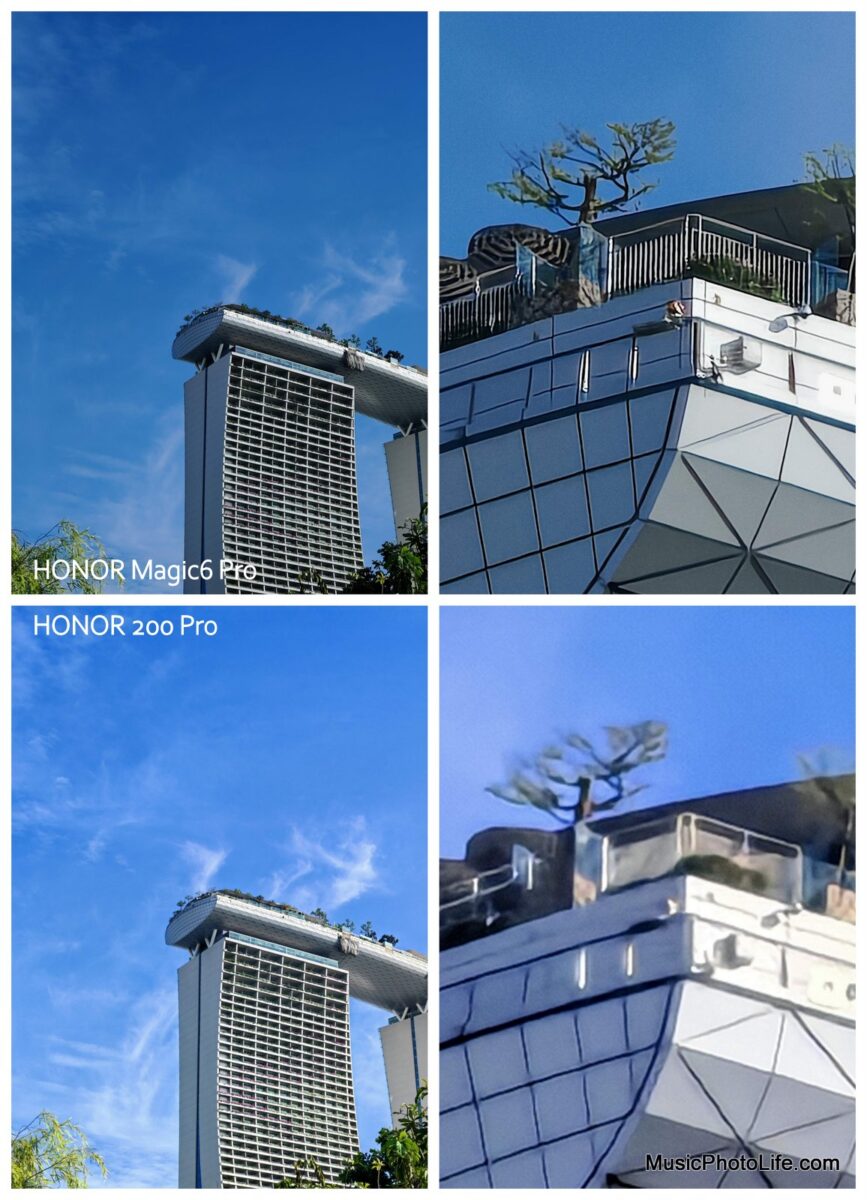 HONOR 200 Pro vs. HONOR Magic6 Pro - ultra zoom