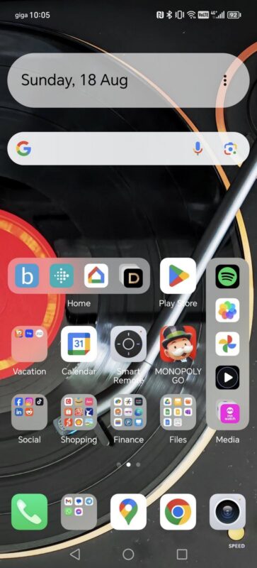 Honor 200 Pro homescreen