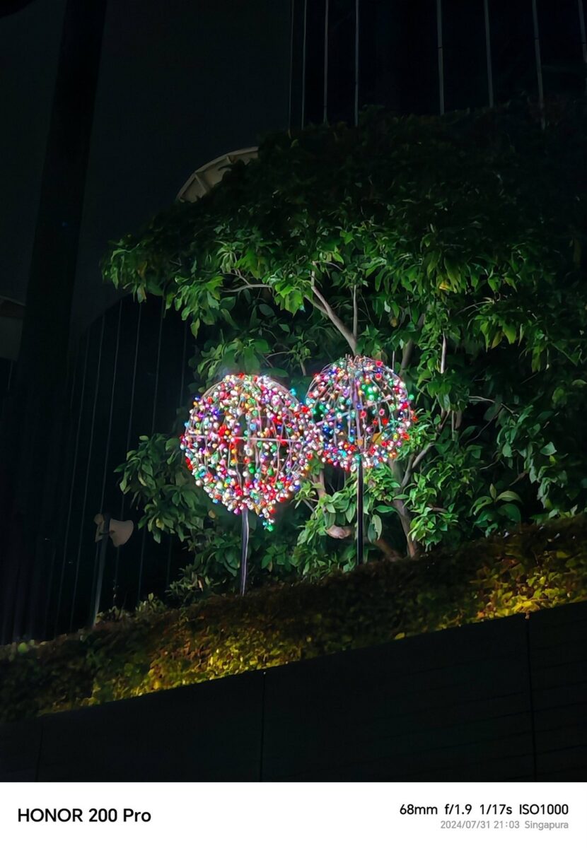 HONOR 200 Pro low light photograph
