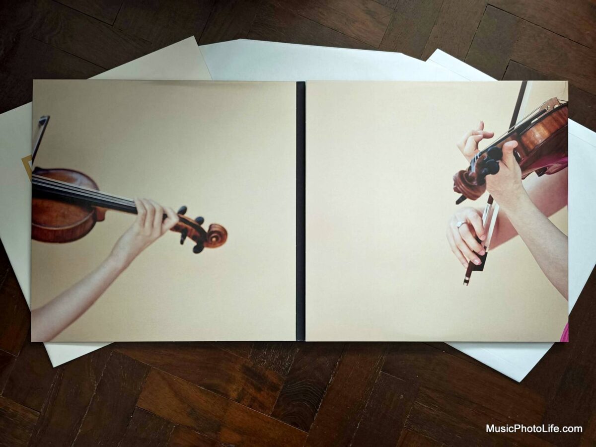 Hina & Fiona Dear To Us vinyl album - inner gatefold