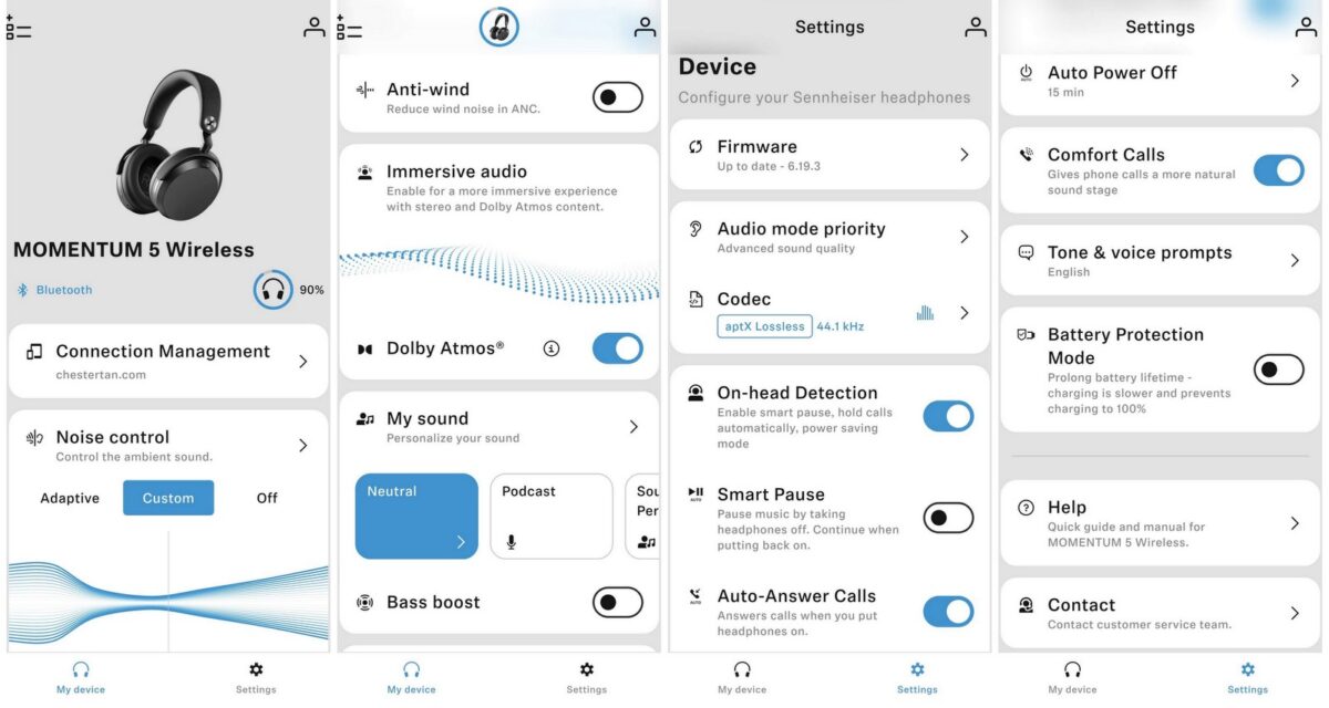 Sennheiser MOMENTUM 5 Smart Control+
