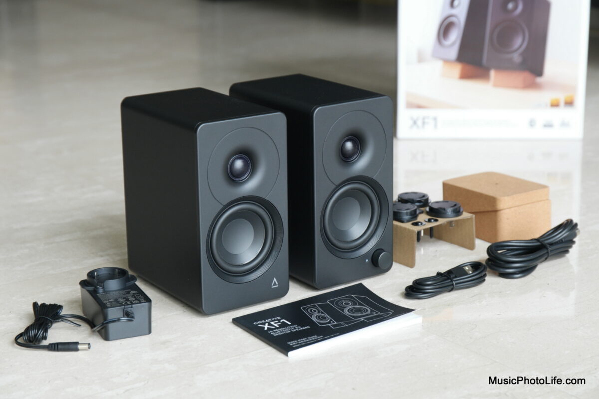 Creative XF1 speakers unboxing