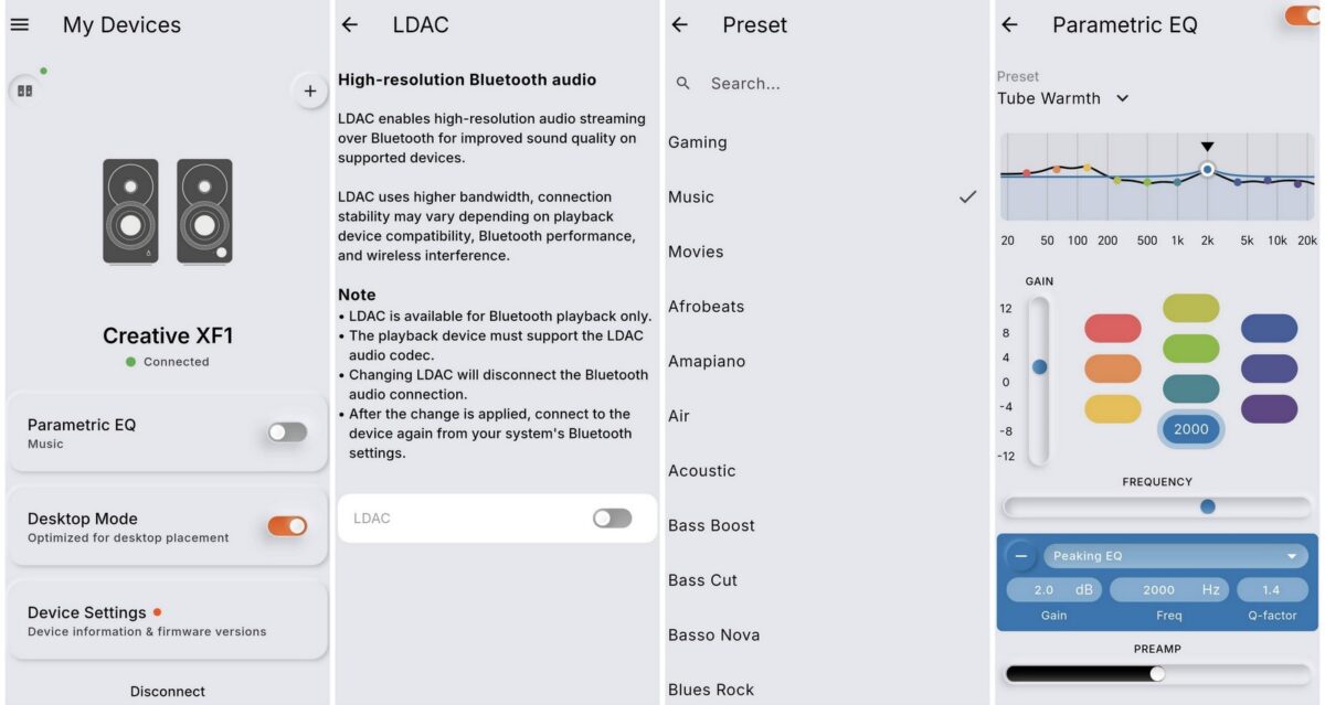 Creative Nexus smartphone app