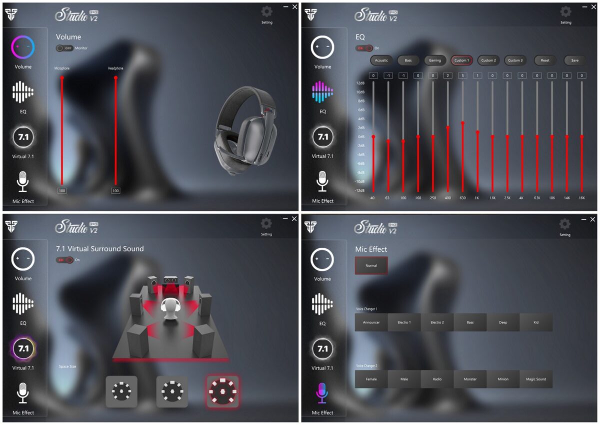 Fantech Studio Pro V2 - Windows software
