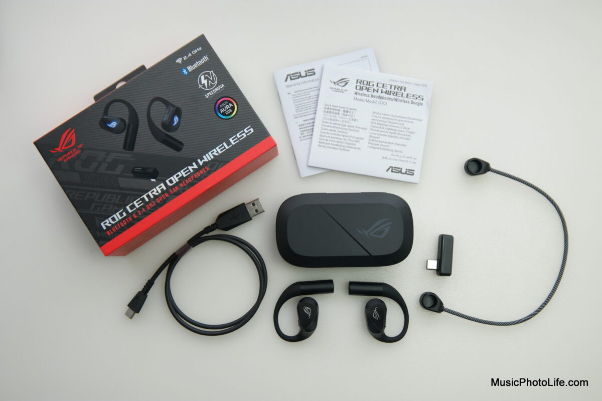 ROG Cetra Open Wireless unboxing