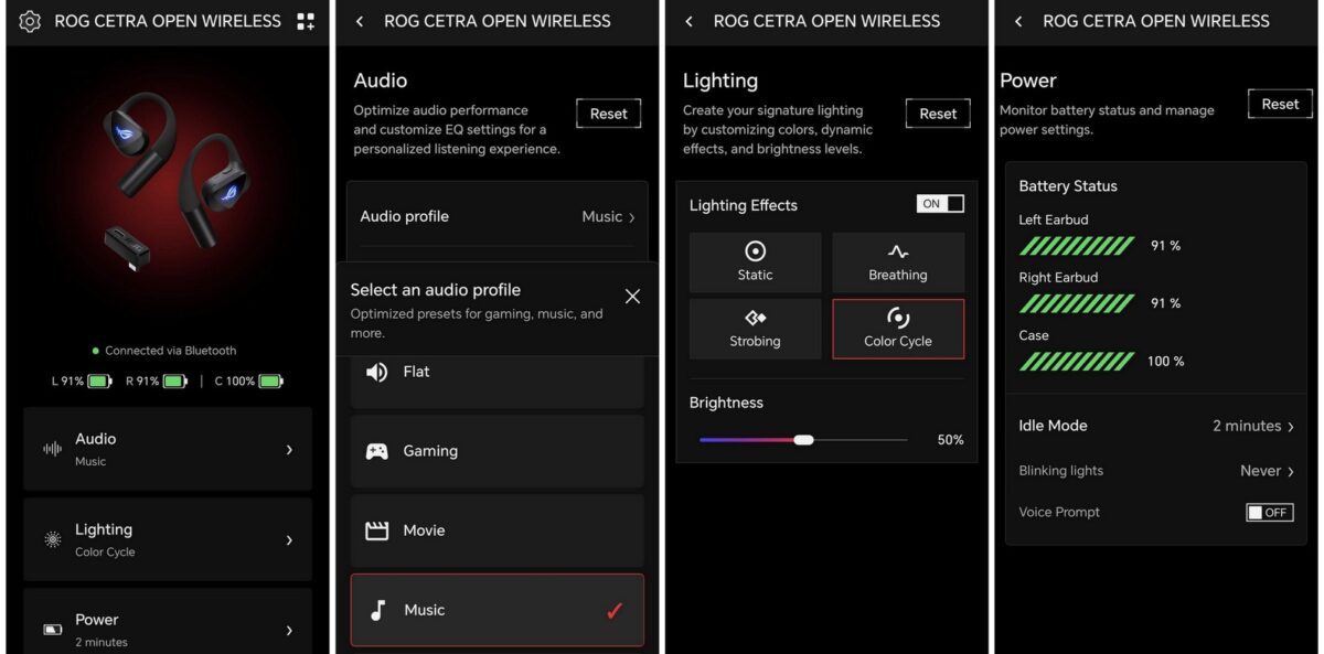 ROG Gear Link app